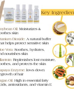 GiGi Brazilian Bikini Waxing Microwave Formula, Home Hair Removal Kit 27 714zLK1PEIL