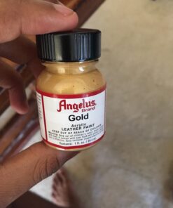 Angelus Gold Acrylic Leather Paint 1 Fl Oz (Pack of 1) 7 714zu2IH15L