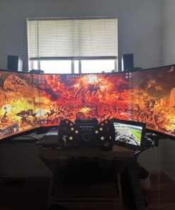 SAMSUNG 32" Odyssey G55A QHD 165Hz 1ms FreeSync Curved Gaming Monitor with HDR 10, Futuristic Design for Any Desktop, LS32AG550ENXZA 32-inch G50A (2022 refresh) QHD, 165Hz Curved 36 715 9uUbzmL