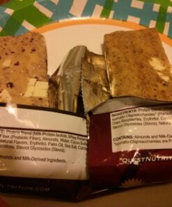 Quest Nutrition White Chocolate Raspberry Protein Bars, High Protein, Low Carb, Gluten Free, Keto Friendly, 12 Count 36 7150PyV4xL