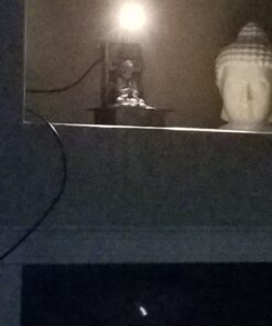 Namaste Zen Buddha Tabletop Water Fountain 11 1/2" Waterfall with LED Light for Indoor Table Desk - John Timberland 37 7150nw3JRwL