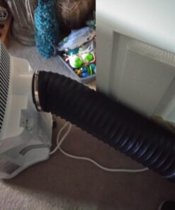 AC Infinity Flexible 6-Inch Aluminum Ducting, Heavy-Duty Four-Layer Protection, 25-Feet Long for Heating Cooling Ventilation and Exhaust 46 7151FYAfRdL