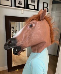 Miyaya@ Funny Animal Masks Collection for Festival or Dance Party(Horse mask) 17 7151KwmLDvL