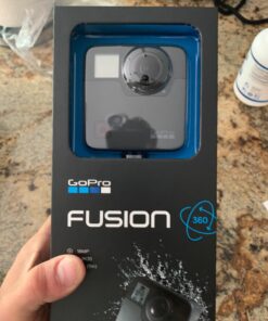 GoPro Camera Fusion - 360 Waterproof Digital VR Camera with Spherical 5.2K HD Video 18MP Photos 41 7152 yTO52L