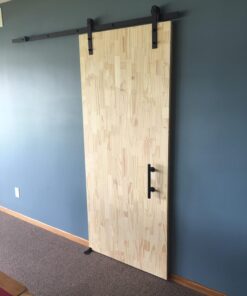 SMARTSTANDARD 6.6FT Barn Door Hardware kit, Barn Door Track, Sliding Door Hardware kit, Smoothly and Quietly -Heavy Duty Sturdy -Easy to Install, Fit 36"-40" Wide Panel (I Shape Hanger) 6.6 Feet 36 715335Px3oL