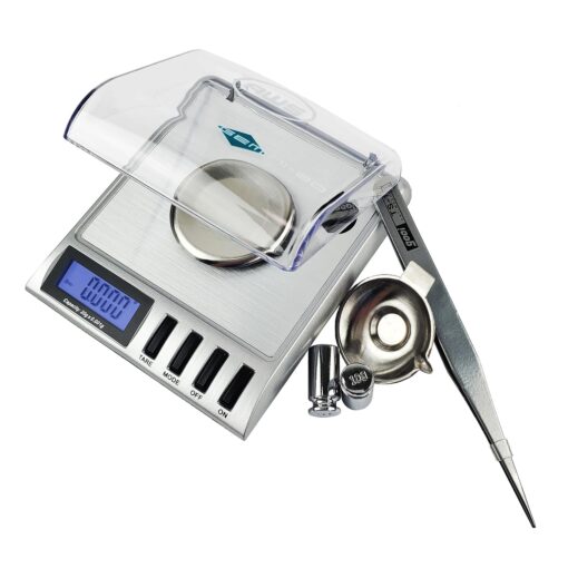 AMERICAN WEIGH SCALES Gemini 20 - Portable Precision Digital Milligram Scale 20g x 0.001g (Silver) AWS Series 100G Silver