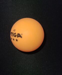 STIGA Tournament-Quality 3-Star Ping Pong Balls – Official Size and 40mm Weight – Ultimate Durability and High-Performance Table Tennis Balls – 6 Pack (Orange) - for Indoor/Outdoor Ping Pong Tables 2021 Style 21 7153TiZIT2L