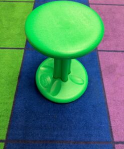 Kore Kids Wobble Chair - Flexible Seating Stool for Classroom & Elementary School, ADD/ADHD - Made in The USA - Age 6-7, Grade 1-2, Blue (14in) Kids (14in Tall) 17 7153qoHaE6L