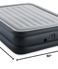 Intex Queen Dura-Beam Standard Series 20 Inch Thick Lightweight Inflatable Bed Air Mattress 28 7154hAUPJEL