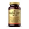Solgar Gentle Iron (Iron Bisglycinate) 25 mg - 180 Vegetable Capsules - Non-Constipating, Gentle on Your Stomach - Non-GMO, Gluten Free - 180 Servings Old 38 7154lmtd L