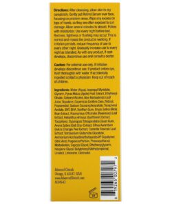 Advanced Clinicals Retinol Facial Serum Moisturizer Skin Care For Face, Anti Aging Retinol Concentrate Reduces Appearance Of Wrinkles & Fine Lines W/Nourishing Aloe Vera & Green Tea, 1.75 Fl Oz 18 71555LjB0OL