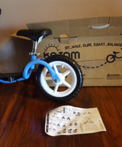 KaZAM v2e No Pedal Balance Bike 12-inch Blue 23 7156Z8JUZiL