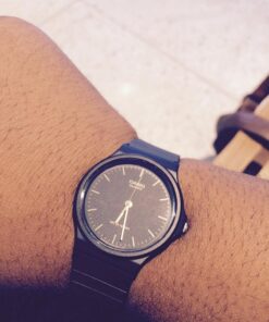 Casio Men's MQ24-1E Black Resin Watch 26 715712hfaL