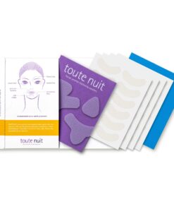 Toute Nuit Wrinkle Patches, Face Tape, Curve - Reducing Fine Lines Around Eyes and Mouth - 48 Patches 48 Count (Pack of 1) 11 7157Y3ZxQ0L