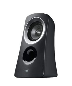 Logitech Z313 2.1 Multimedia Speaker System with Subwoofer, Full Range Audio, 50 Watts Peak Power, Strong Bass, 3.5mm Inputs, PC/PS4/Xbox/TV/Smartphone/Tablet/Music Player - Black 22 7157fJej7L