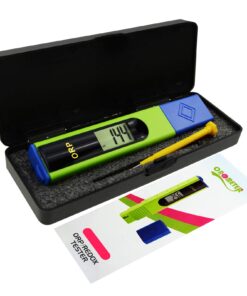 Alternative view of Gain Express ORP Redox Meter Tester -1999~1999mV, 1-Point Calibration, Oxidation Reduction Potential, Aquariums, Swimming Pools, Water Treatment Systems, Aquaculture, Spa