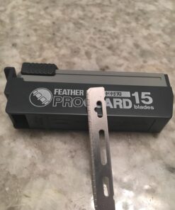 Feather Artist Club ProGuard Razor Blades 15 Count 15 Count (Pack of 1) 35 7158TrzDy6L