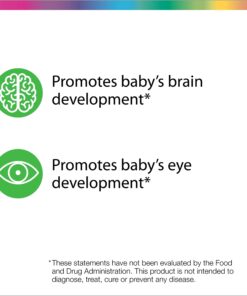 Rainbow Light Prenatal Vitamin, Omega-3 Fatty Acids & Prenatal DHA, Multivitamin for Women, Gluten Free, Promotes Baby's Brain Development & Eye Health, Easy To Digest, 60 Softgels 60 Count (Pack of 1) 25 7159QwRRFbL