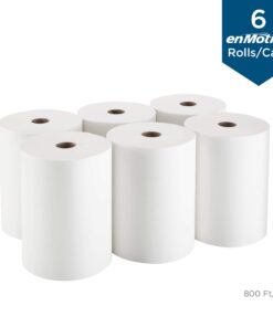 enMotion 10" Paper Towel Roll by GP PRO (Georgia-Pacific); White; 89460; 800 Feet Per Roll; 6 Rolls Per Case 6 Count (Pack of 1) 7 715APUpC5lL