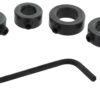 Drixet Drill Stop Bit Collar Set – Kit Includes: 1/8", 3/16”, 1/4”, 5/16”, 3/8”, 7/16” and 1/2-Inch with Allen Wrench to Tighten The Stops Set-Screws (7-Piece) 21 715AeTCHgJL