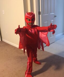 PJ Masks Owlette Deluxe Toddler Costume Large (4-6) Red 36 715BA93vIIL
