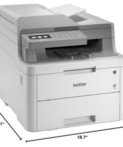 Brother MFC-L3710CW Compact Digital Color All-in-One Printer Providing Laser Printer Quality Results with Wireless, Amazon Dash Replenishment Ready Old MFCL3710CW 33 715BrIagM3L