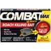 Combat Max 12 Month Roach Killing Bait, Small Roach Bait Station, Child-Resistant, 18 Count 65 715CW0XxRBL