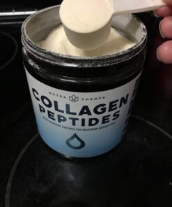 Collagen Peptides Powder - Enhanced Absorption, Double Hydrolyzed, Grass Fed, Keto Protein Powder with Vitamin C - Premium Supplement for Hair Growth, Skin, Nails, Joints & Bones, Unflavored 30 715CriS2w7L 1