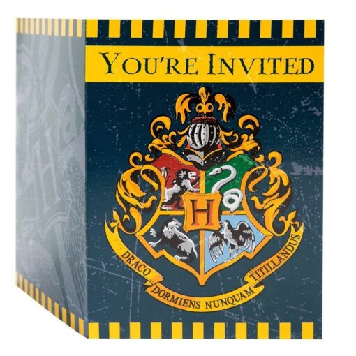 Harry Potter Party Invitations, 8ct