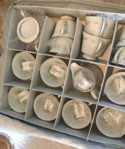 Richard's Homewares - Micro Fiber Deluxe Six Piece Accessory Storage Set - Gray (1 Pack) 1 Pack 24 715D3vJgCQL