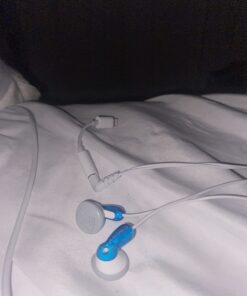 Sony MDRE9LP/BLU Earbud Headphones, Blue 1 Count (Pack of 1) Standard Packaging 18 715DPdBffIL