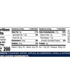 LÄRABAR Bluberry Muffin, Gluten Free Vegan Fruit & Nut Bar, 16 Ct Blueberry Muffin 27 715DPyV79uL