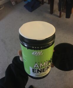 Optimum Nutrition Amino Energy - Pre Workout with Green Tea, BCAA, Amino Acids, Keto Friendly, Green Coffee Extract, Energy Powder - Green Apple, 30 Servings (Packaging May Vary) 30 Servings (Pack of 1) 33 715DnAqoZL