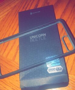 SUPCASE Unicorn Beetle Style Case Designed for iPhone 7 Plus, iPhone 8 Plus Case, Premium Hybrid Protective Clear Case for Apple iPhone 7 Plus 2016 / iPhone 8 Plus 2017 (Black) Black 83 715EGSHLryL