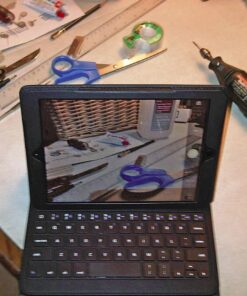 Alpatronix iPad Case with Keyboard, 9.7 inch KX130 Leather iPad Cover w/Detachable Wireless Bluetooth Keyboard Compatible w/Apple iPad 6 (2018)/iPad 5 (2017)/iPad Pro 9.7 & iPad Air 2&1-Black iPad 6/5, iPad Pro 9.7", iPad Air 2/1 (9.7-inch) Black 89 715ERUJzk7L
