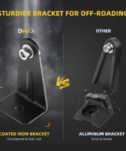 DWVO 52 Inch LED Light Bar 750W Curved Triple Row 50000LM Work Light Upgrade Chipset Offroad Driving Fog Lamp (32 INCH) Black 30 INCH 35 715EVCOLpL