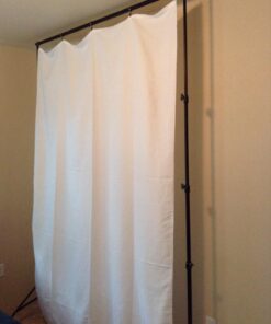 Alternative view of LimoStudio Photo Video Photography Studio 5x10ft White Muslin Backdrop Background Screen with 5X Backdrop Holder Kit, AGG1336
