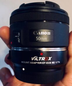 VILTROX EF-EOS M2 Speed Booster 0.71x Canon EF Lens to EF-M Mount Speedbooster for Canon m50 ii m6 ii m200 m50 m6 m5 EF to EOS M (speedbooster) 45 715EcExjGuL