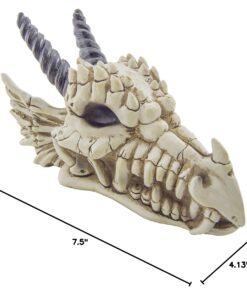 Snarling Magical Dragon Skull Treasure Trinket Box 34 715EwT 6FgL