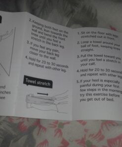 PROFOOT Orthotic Insoles for Plantar Fasciitis & Heel Pain, Women's 6-10, Gel Heel Shock Absorbing Insoles to Help Reduce Pain & Stress, Foot Care Arch Support Inserts for Shoes 1 Pair 34 715FMqJW61L