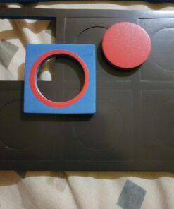 LEARNING ADVANTAGE Giant Magnetic Foam Ten Frames - In Home Learning Manipulative for Early Math - 2 Frames with 20 Disks - Teach Number Concepts, Addition and Subtraction 35 715GcpmE2RL