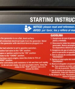 Champion Power Equipment 76533 4750/3800-Watt Dual Fuel RV Ready Portable Generator with Electric Start 52 715GdktW5iL