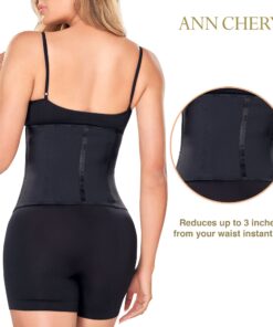 Ann Chery Corset Waist Trainer for Women’s Weight Loss - Colombian Waist Cincher - 2 Hook Latex Body Shaper - Edition 2026 Small Black 11 715HLlmPCLL