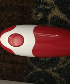 Bartelli Soft Edge Automatic Electric Can Opener - Red Battery Powered 34 715HQ540DkL