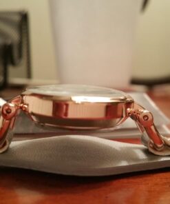 Accutime XOXO Women's Analog Watch with Rose Gold-Tone Case, Gray Sunray Dial, Narrow Gray Leather Strap - Official XOXO Woman's Rose-Gold Watch - Model: XO3400 28 715HQpZbEwL