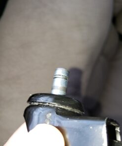 Slipstick CB690 Floor Protecting Rubber Office Chair Caster Wheels (Set ff 5), Roller Style, Universal 7/16" Stem, 3" Black Castors Black/Black 30 715IZlKZ tL