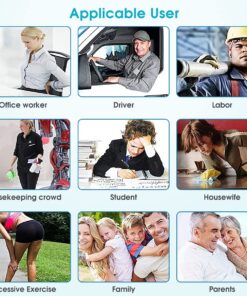 KEDSUM Dual Channel Rechargeable Tens Unit, 24 Modes Tens Unit Muscle Stimulator for Pain Relief Therapy, Electronic Pulse Massager Muscle Massager with 16 Pcs Electrode Pads 30 715IpnEqL9L