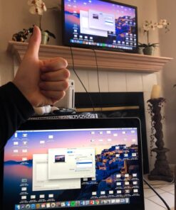 uni USB C to HDMI Cable for Home Office 6ft (4K@60Hz), USB Type C to HDMI Cable, Thunderbolt 4/3 Compatible with iPhone 15 Pro/Max, MacBook Pro/Air 2023, iPad Pro, Surface Book 2, Galaxy S23 Grey 1 47 715J3klmZ5L