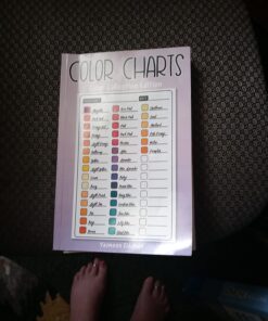 Color Charts: Color Collection Edition: 50 Color Charts to record your color collection all in one place 41 715J3pCJtcL