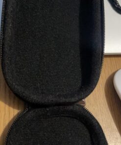 CASEBUDi Tough Travel Carrying Case for Apple Magic Mouse 1 and 2 | Hard Shell Ballistic Nylon (Black) Black 21 715JGIQplFL